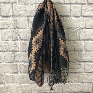 Bohemian Pattern Scarf/ Shawl